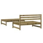 vidaXL 2-tlg. Garten-Lounge-Set Kiefernholz Imprägniert