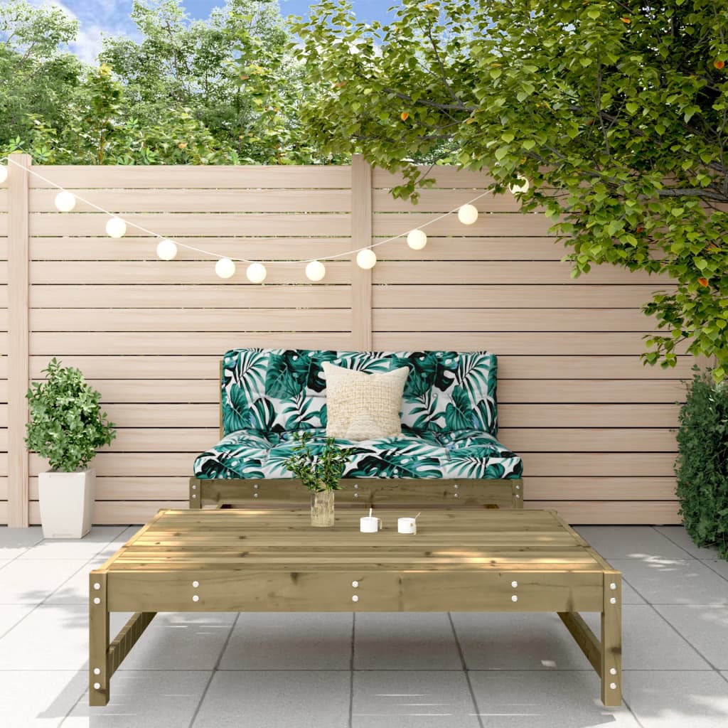vidaXL 2-tlg. Garten-Lounge-Set Kiefernholz Imprägniert