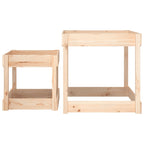 vidaXL Sand-Spieltische 2 Stk. Massivholz Kiefer