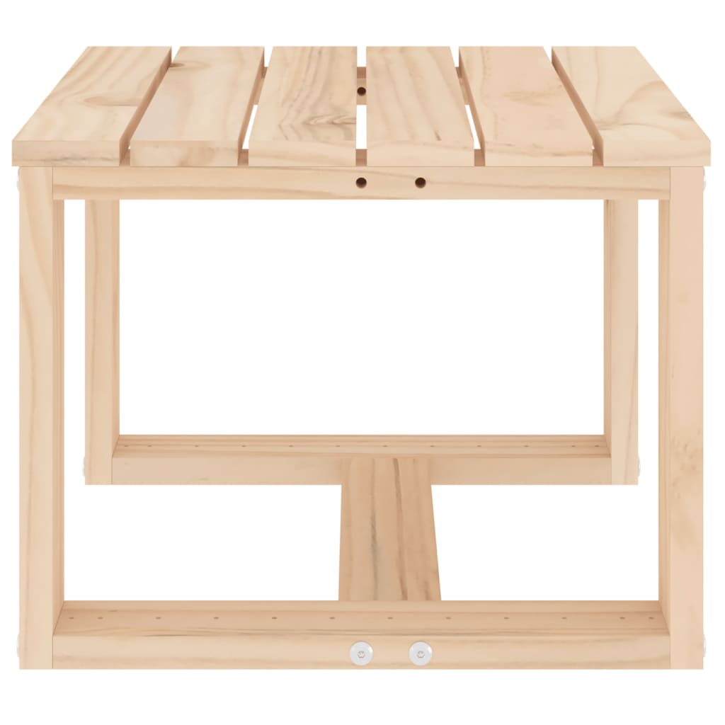 vidaXL Garten-Beistelltisch 40x38x28,5 cm Massivholz Kiefer