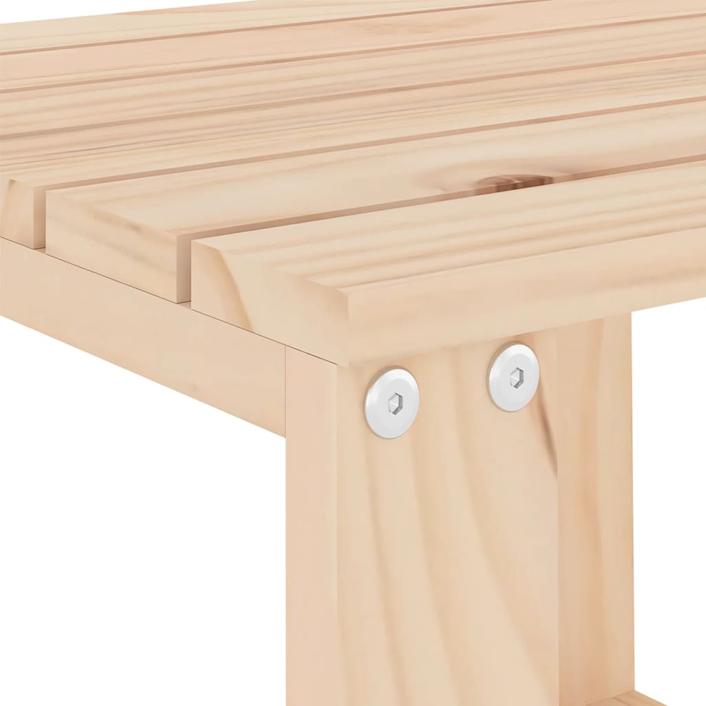 vidaXL Garten-Beistelltisch 40x38x28,5 cm Massivholz Kiefer