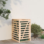 vidaXL Mülltonnenbox 84x90x128,5 cm Massivholz Kiefer
