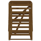 vidaXL Mülltonnenbox Honigbraun 84x90x128,5 cm Massivholz Kiefer
