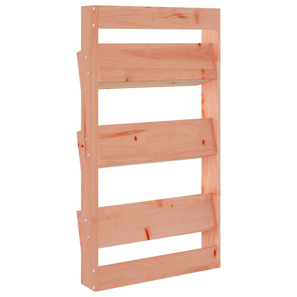 vidaXL Wand-Pflanzkübel 3 Fächer 60x18,5x110 cm Massivholz Douglasie