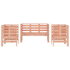 vidaXL 3-tlg. Garten-Lounge-Set Massivholz Douglasie