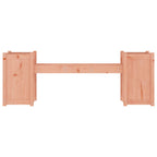 vidaXL Gartenbank mit Pflanzkübeln 180x36x63 cm Massivholz Douglasie