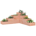 vidaXL Pflanzentreppe 4 Stufen 80,5x79x36 cm Massivholz Douglasie