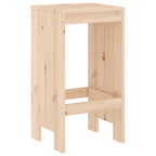 vidaXL Barhocker 2 Stk. 40x36x75 cm Massivholz Kiefer