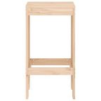vidaXL Barhocker 2 Stk. 40x36x75 cm Massivholz Kiefer