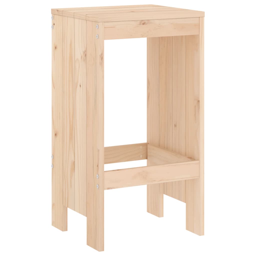 vidaXL Barhocker 2 Stk. 40x36x75 cm Massivholz Kiefer