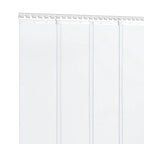 vidaXL Klemmleisten 4 Stk. Silbern 28 cm Edelstahl