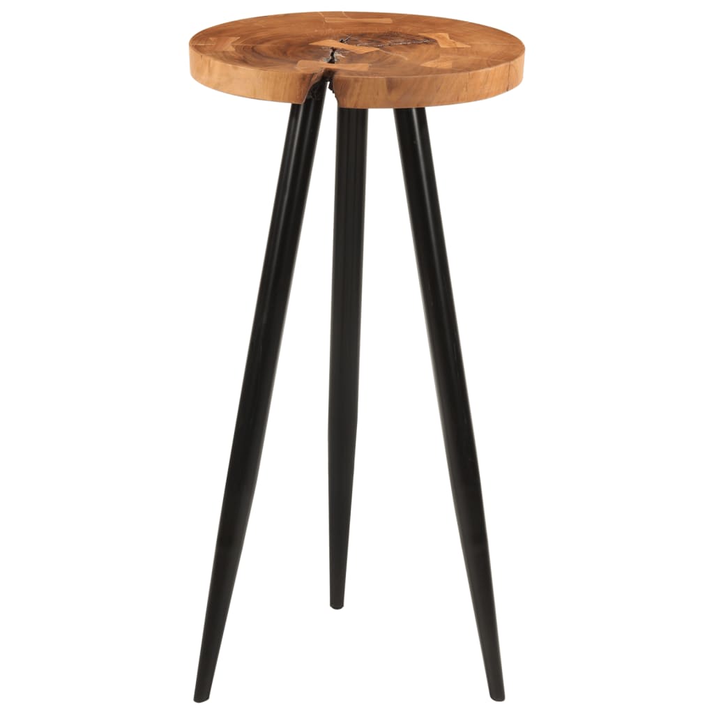 vidaXL Baumstamm-Bartisch Ø53x105 cm Massivholz Akazie
