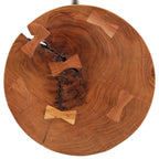 vidaXL Baumstamm-Bartisch Ø53x105 cm Massivholz Akazie