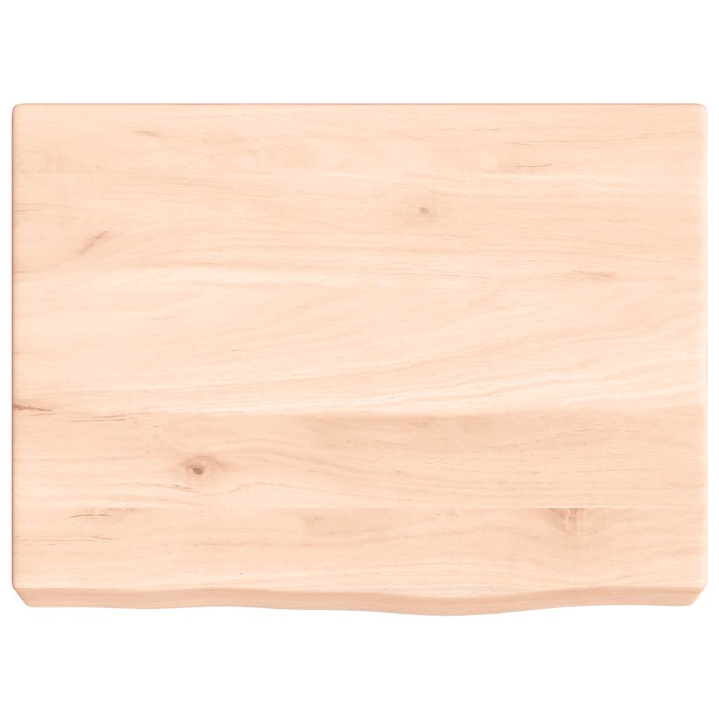 vidaXL Wandregal 40x30x(2-6) cm Massivholz Eiche Unbehandelt