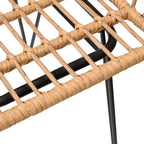vidaXL 3-tlg. Garten-Essgruppe Poly Rattan