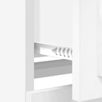 vidaXL Sideboards 3 Stk. Weiß Holzwerkstoff