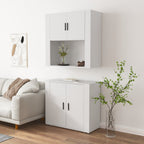 vidaXL Highboard Weiß Holzwerkstoff