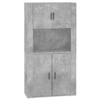 vidaXL Highboard Betongrau Holzwerkstoff