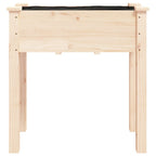 vidaXL Pflanzkübel mit Einsatz 71x37x76 cm Massivholz Tanne