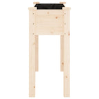 vidaXL Pflanzkübel mit Einsatz 71x37x76 cm Massivholz Tanne