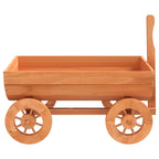 vidaXL Deko-Wagen 70x43x54 cm Massivholz Tanne