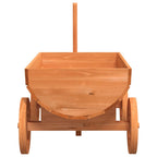 vidaXL Deko-Wagen 70x43x54 cm Massivholz Tanne
