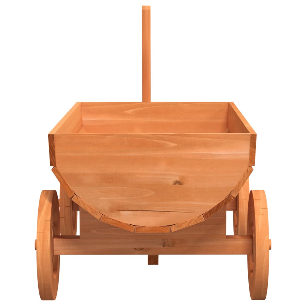 vidaXL Deko-Wagen 70x43x54 cm Massivholz Tanne