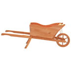 vidaXL Pflanzgefäß Schubkarre-Design 128x45,5x43 cm Massivholz Tanne