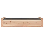 vidaXL Hochbeet mit Einsatz 120x45x25 cm Massivholz Tanne