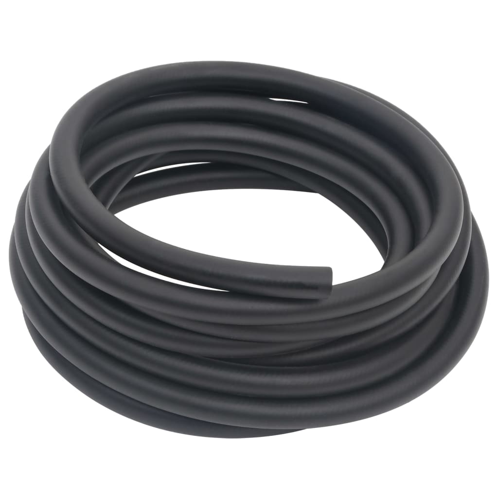 vidaXL Hybrid-Luftschlauch Schwarz 0,6" 2 m Gummi und PVC