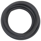 vidaXL Hybrid-Luftschlauch Schwarz 0,6" 2 m Gummi und PVC