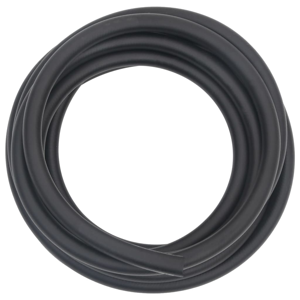 vidaXL Hybrid-Luftschlauch Schwarz 0,6" 2 m Gummi und PVC