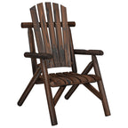 vidaXL 4-tlg. Garten-Lounge-Set Massivholz Fichte