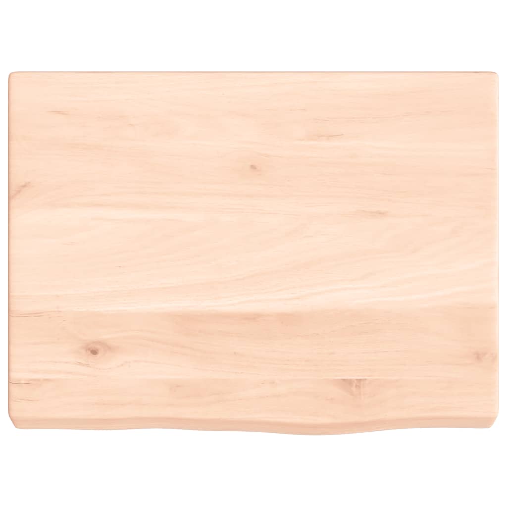 vidaXL Waschtischplatte 40x30x(2-4) cm Massivholz Unbehandelt