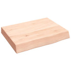 vidaXL Waschtischplatte 40x30x(2-6) cm Massivholz Unbehandelt