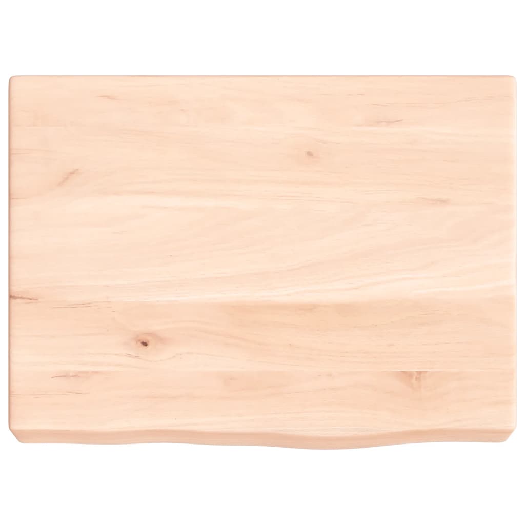 vidaXL Waschtischplatte 40x30x(2-6) cm Massivholz Unbehandelt