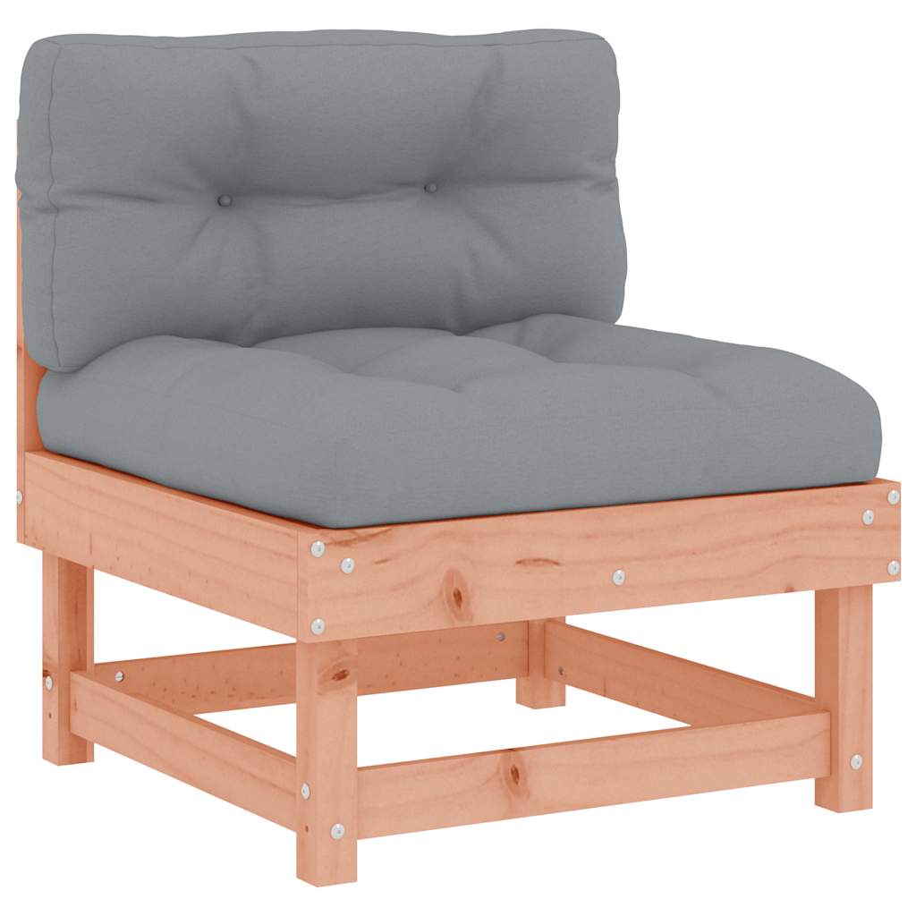 vidaXL 7-tlg. Garten-Lounge-Set mit Kissen Massivholz Douglasie