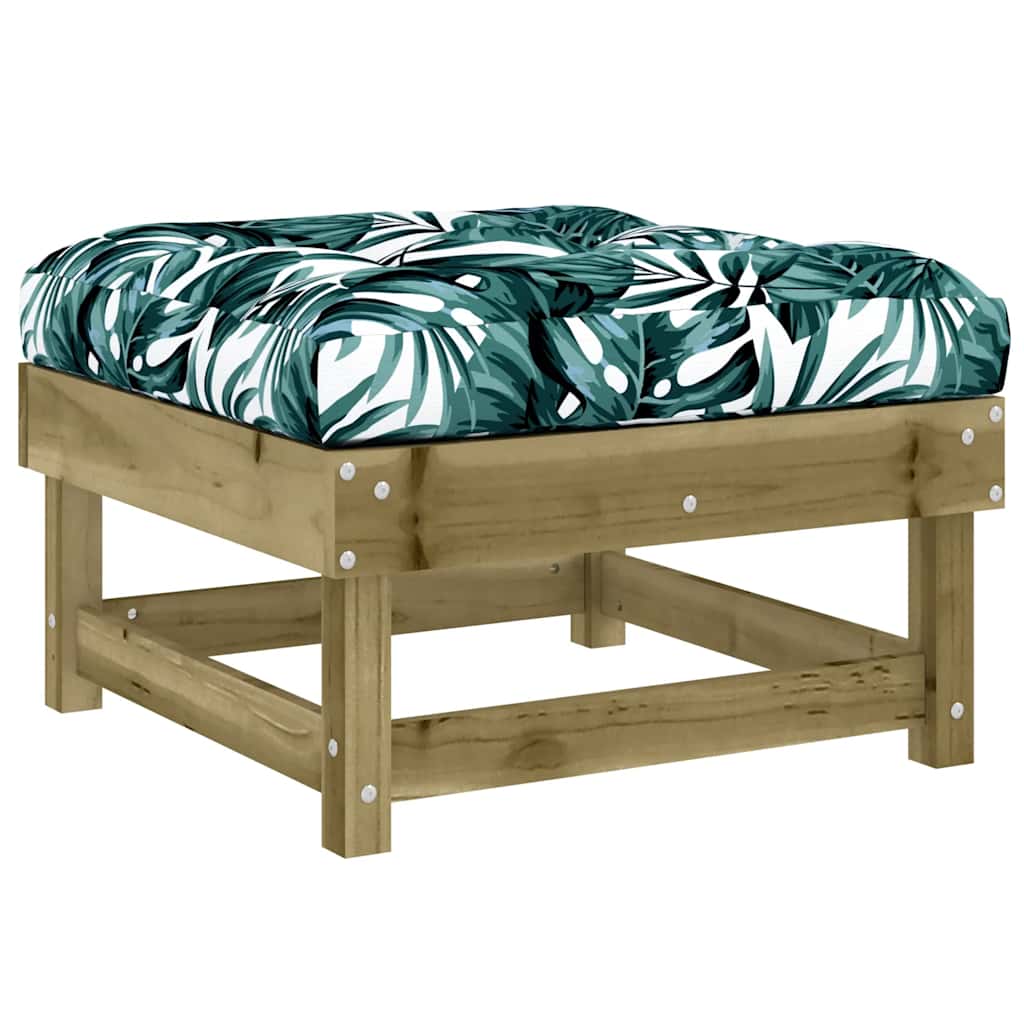 vidaXL 7-tlg. Garten-Lounge-Set mit Kissen Imprägniertes Kiefernholz