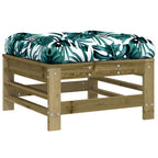 vidaXL 3-tlg. Garten-Lounge-Set mit Kissen Kiefernholz Imprägniert