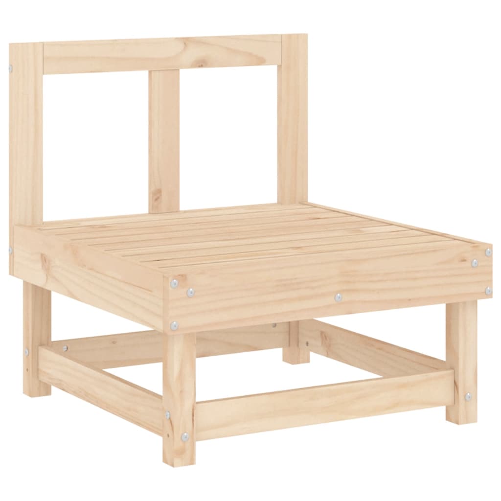 vidaXL 5-tlg. Garten-Lounge-Set Massivholz Kiefer