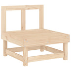 vidaXL 8-tlg. Garten-Lounge-Set Massivholz Kiefer