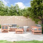 vidaXL 8-tlg. Garten-Lounge-Set Massivholz Douglasie