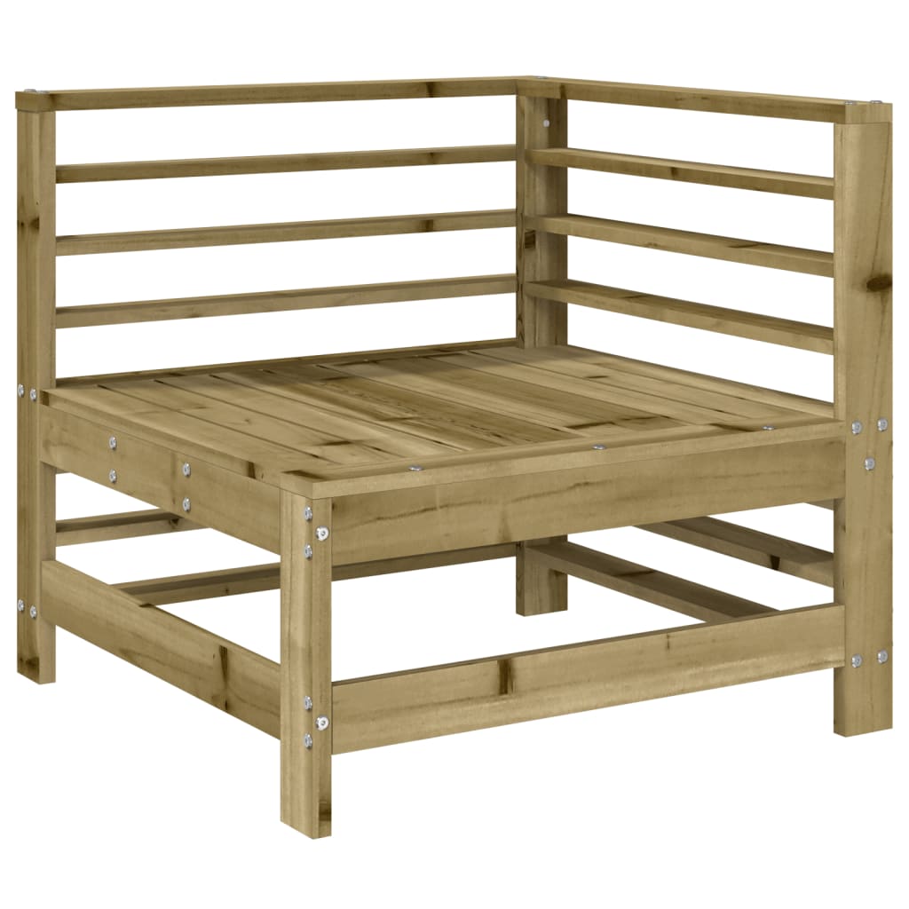 vidaXL 9-tlg. Garten-Lounge-Set Kiefernholz Imprägniert
