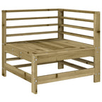 vidaXL 9-tlg. Garten-Lounge-Set Kiefernholz Imprägniert