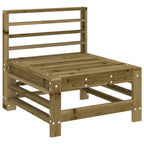 vidaXL 9-tlg. Garten-Lounge-Set Kiefernholz Imprägniert