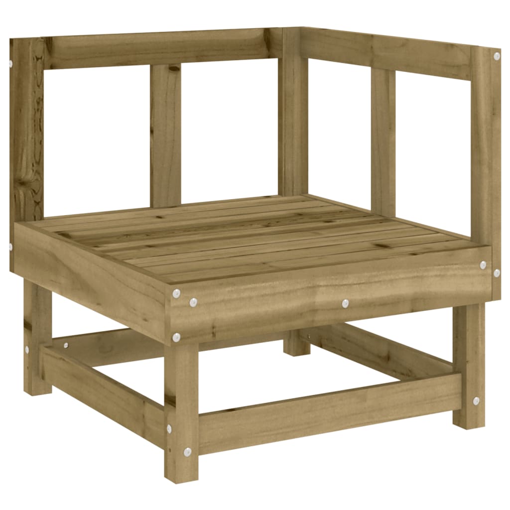 vidaXL 11-tlg. Garten-Lounge-Set Kiefernholz Imprägniert