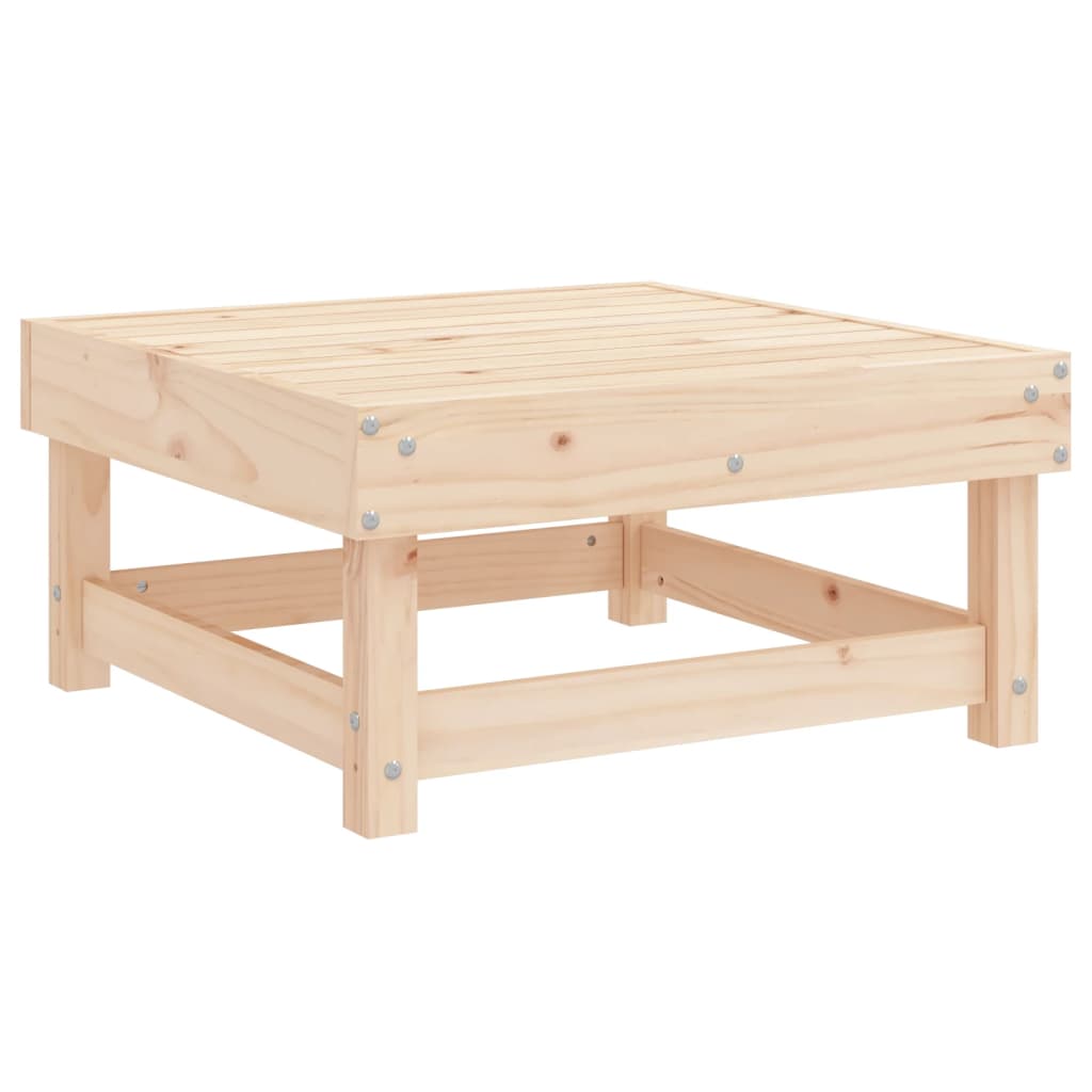 vidaXL 4-tlg. Garten-Lounge-Set Massivholz Kiefer