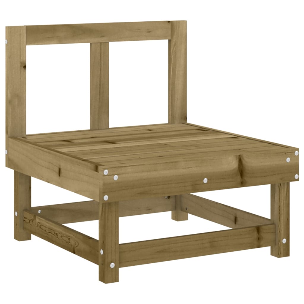 vidaXL 10-tlg. Garten-Lounge-Set Kiefernholz Imprägniert