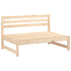 vidaXL 2-tlg. Garten-Lounge-Set Massivholz Kiefer