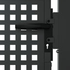 vidaXL Gartentor Anthrazit 100x75 cm Stahl